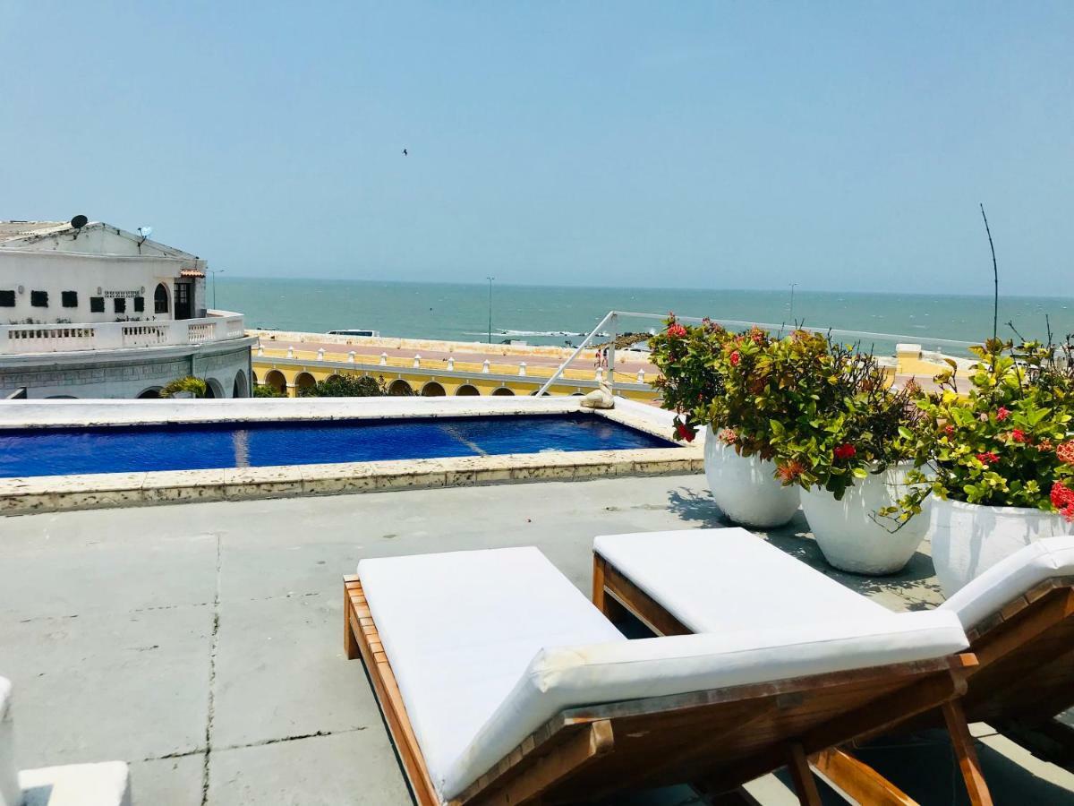 דירות Penthouse Caribbean View And Private Pool, Cartagena מראה חיצוני תמונה