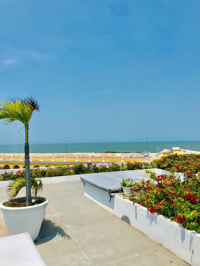 דירות Penthouse Caribbean View And Private Pool, Cartagena מראה חיצוני תמונה