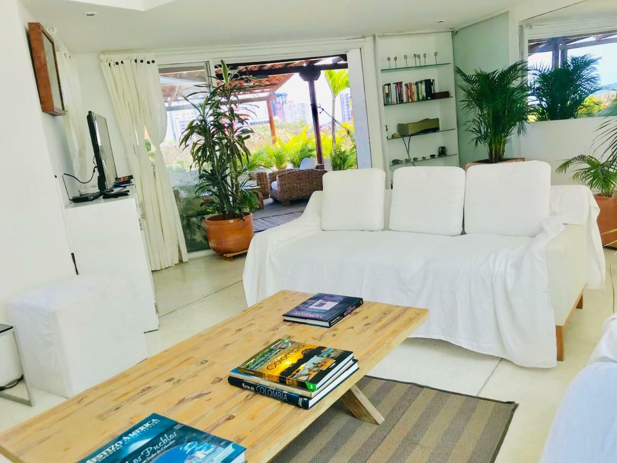 דירות Penthouse Caribbean View And Private Pool, Cartagena מראה חיצוני תמונה